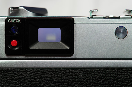 Canon Canonet QL17 GIII, Sucher