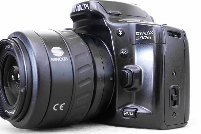 Minolta Dynax 500si, Detail