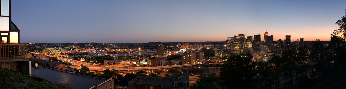 Downtown Cincinnati Panorama